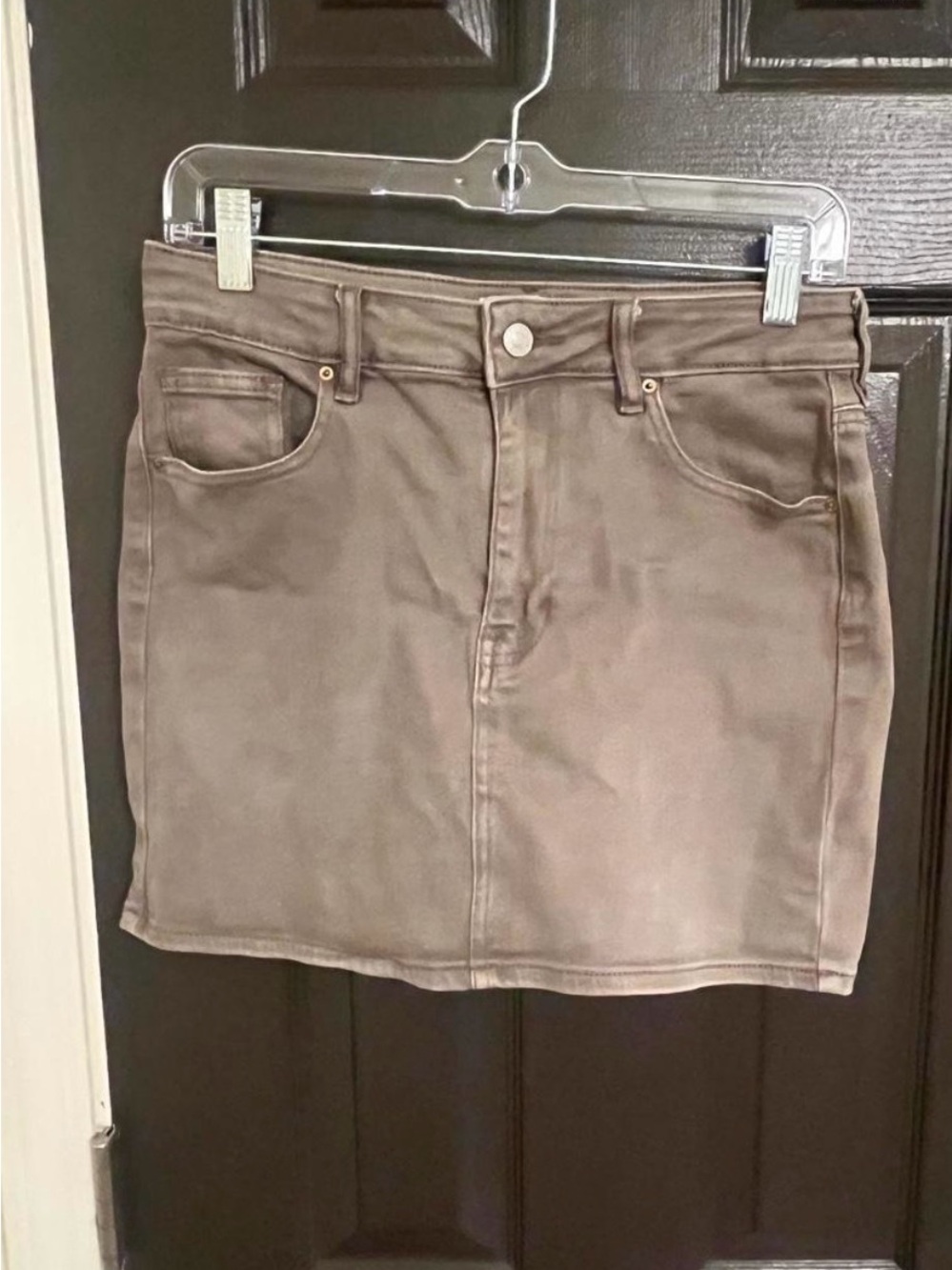 Pacsun Women’s Casual Brown Denim Mini Skirt